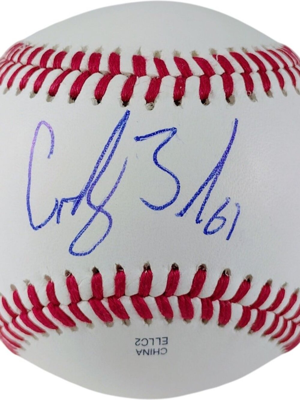 Cody Bradford Autographed Baseball Texas Rangers Signed COA Proof